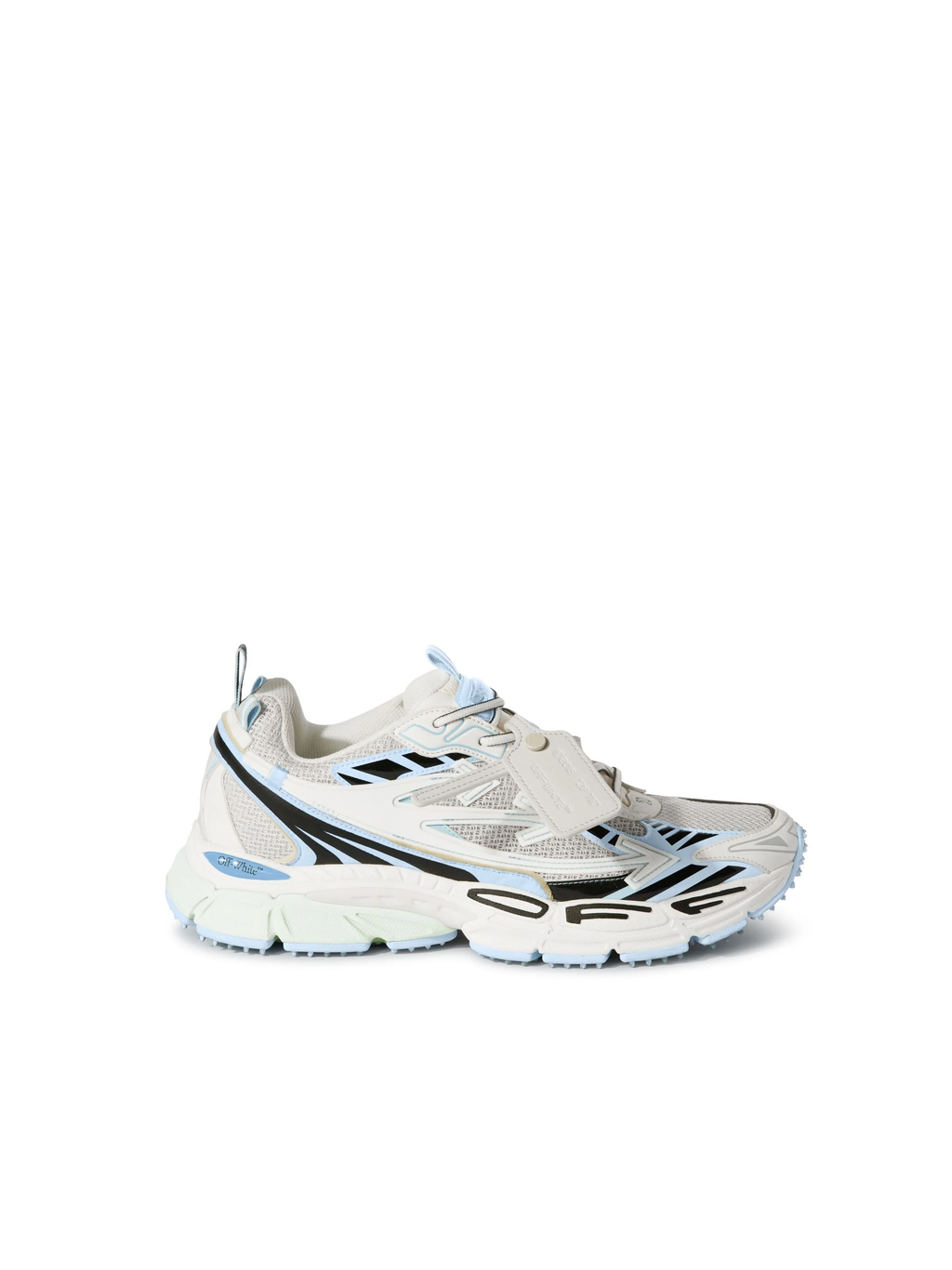 OFF WHITE Be Right Back White Light Blue